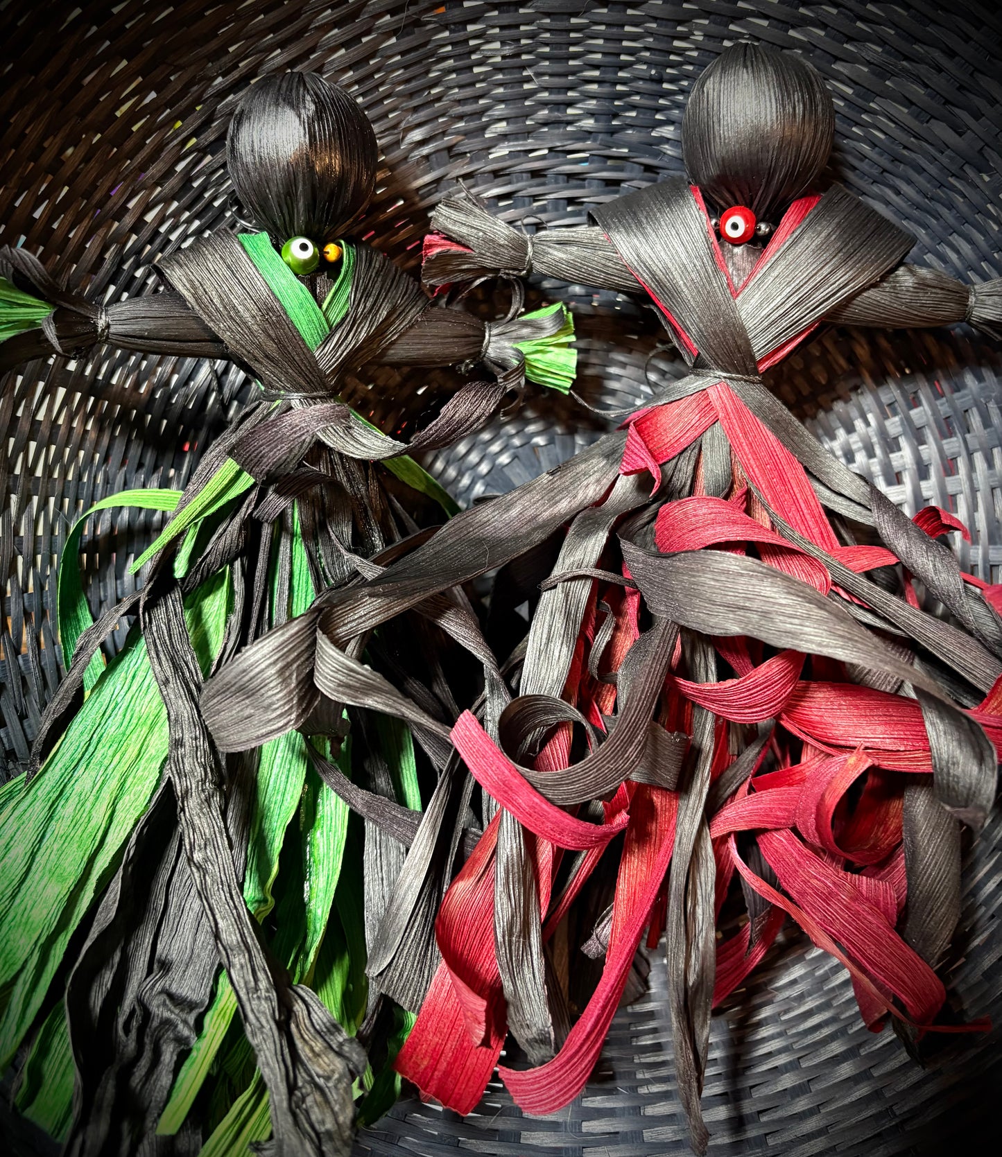 Vyzari the green keeper -warding and money drawing doll