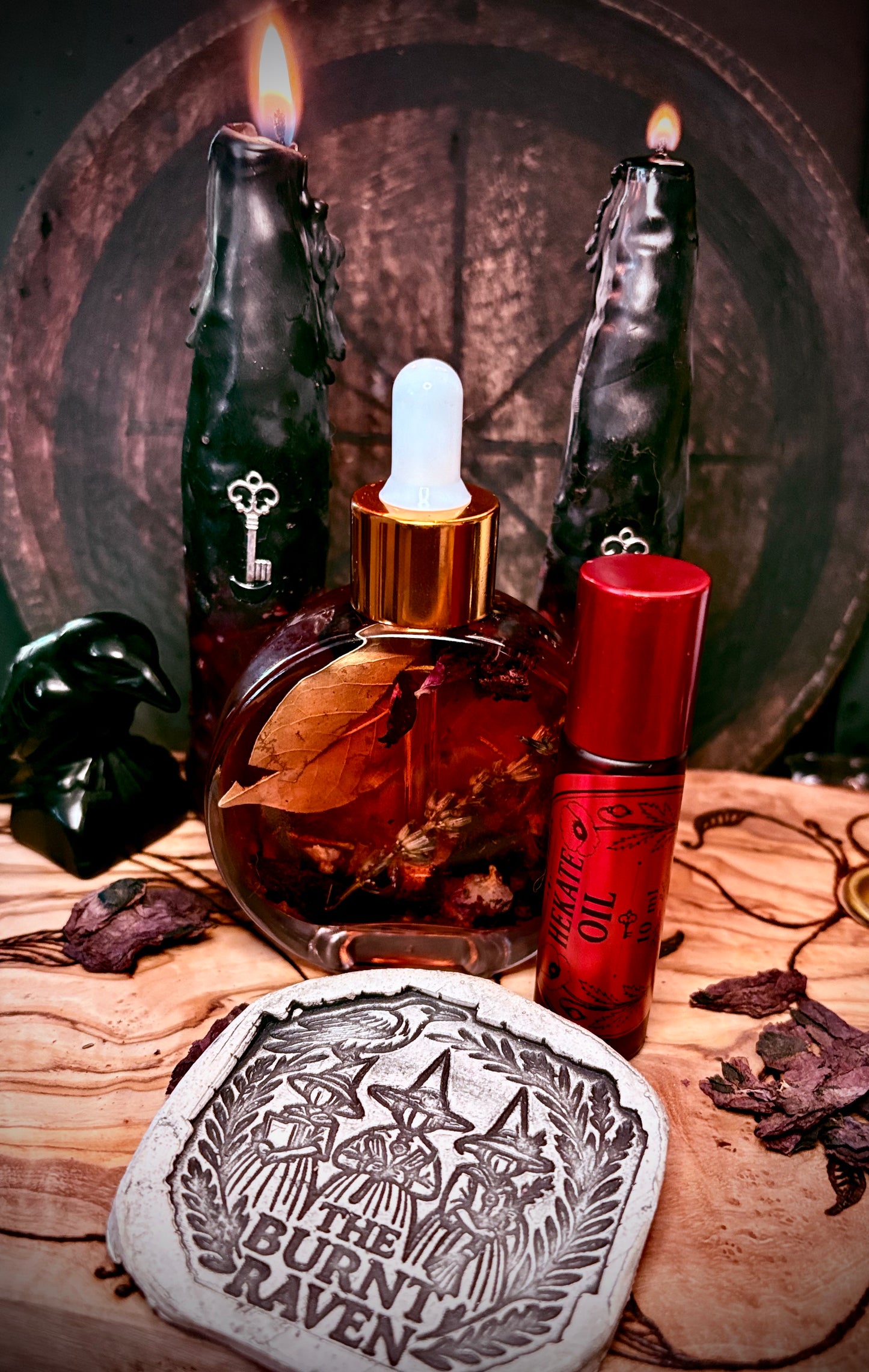 The Burnt Raven Hekate Oil Roller — 10 ml
