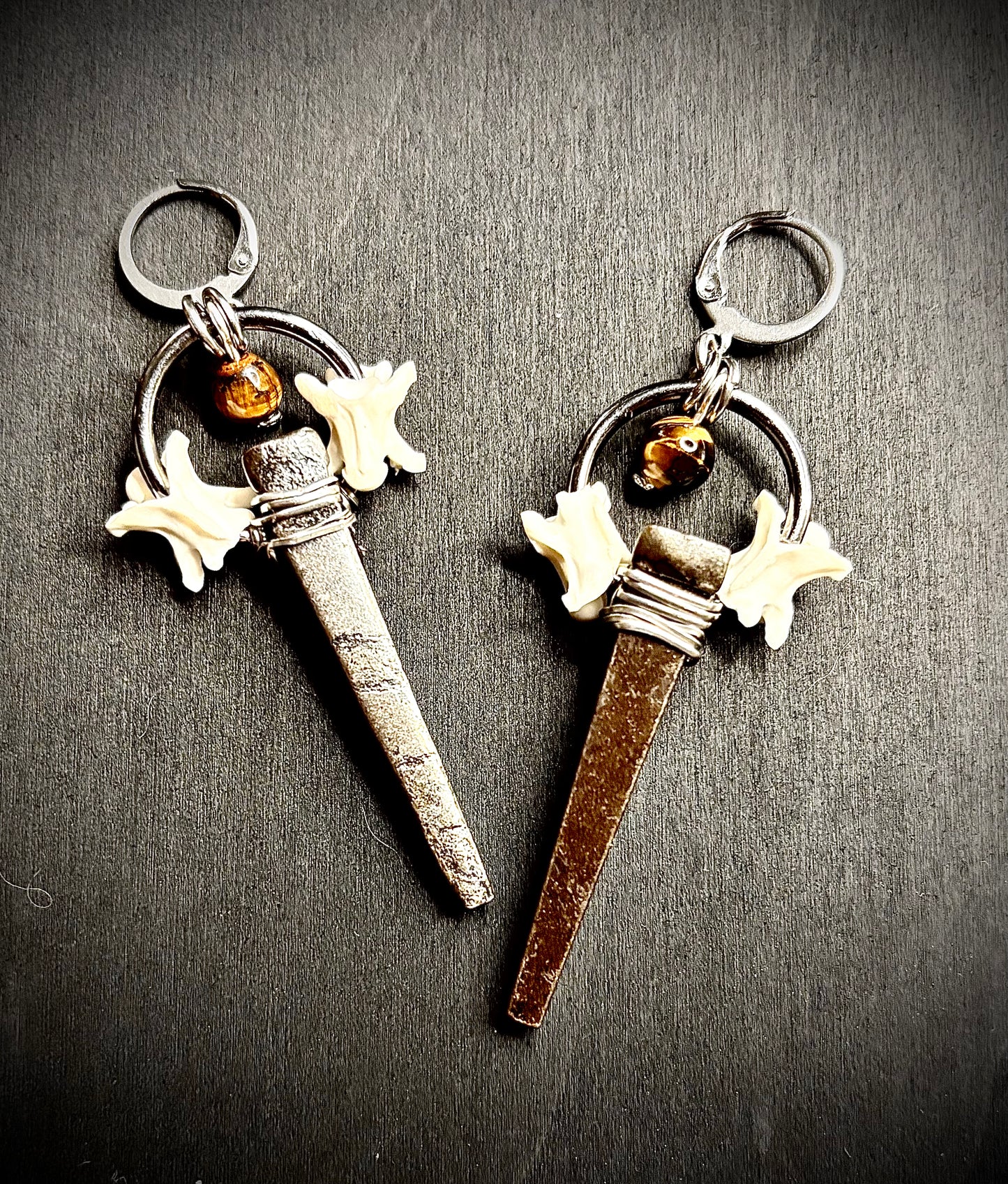 Iron Omen Protection Earrings
