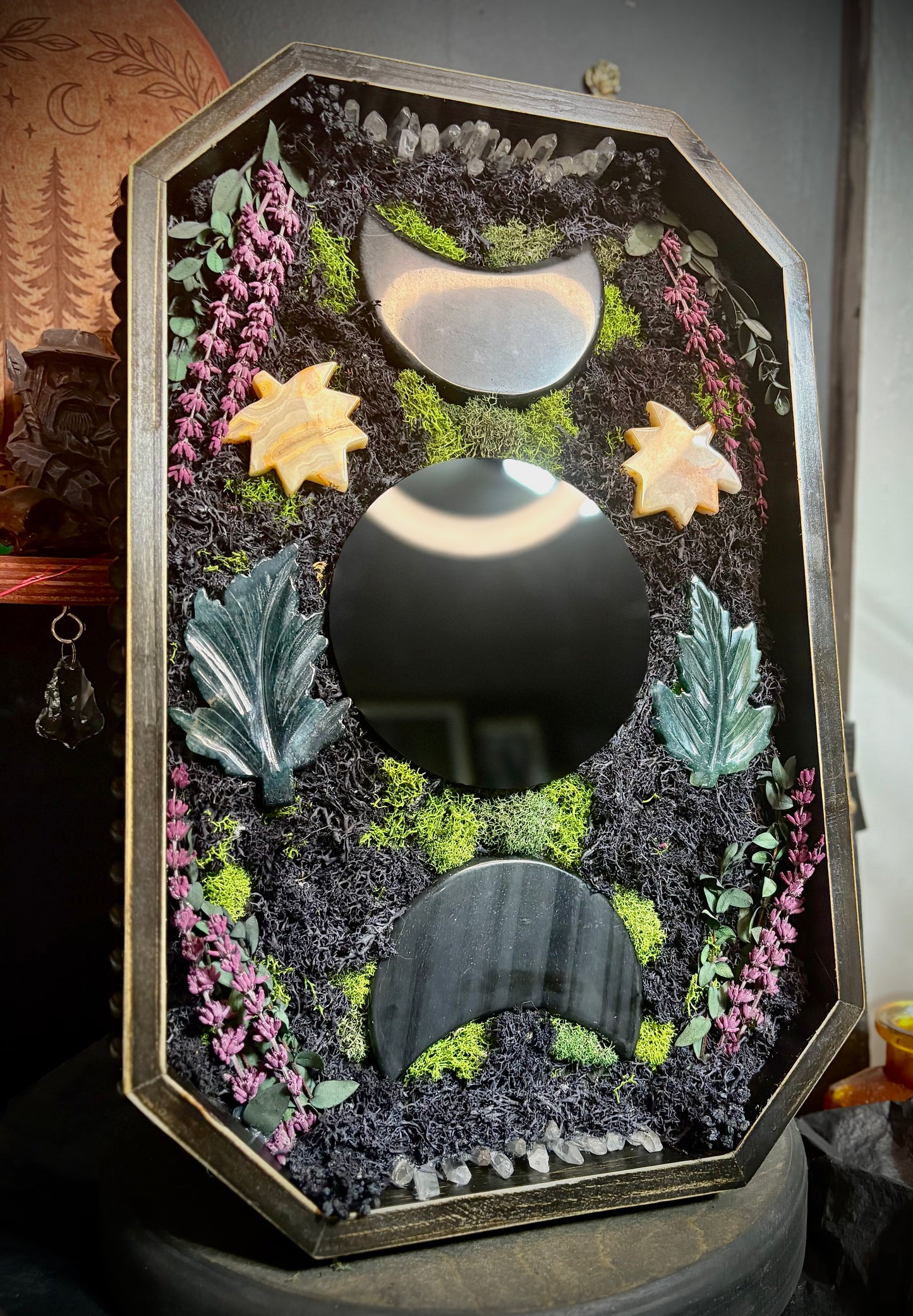 The Veiled Grove Scrying Mirror