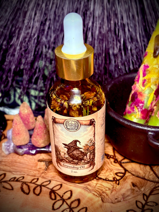 The Burnt Raven Grounding Oil | 2 oz