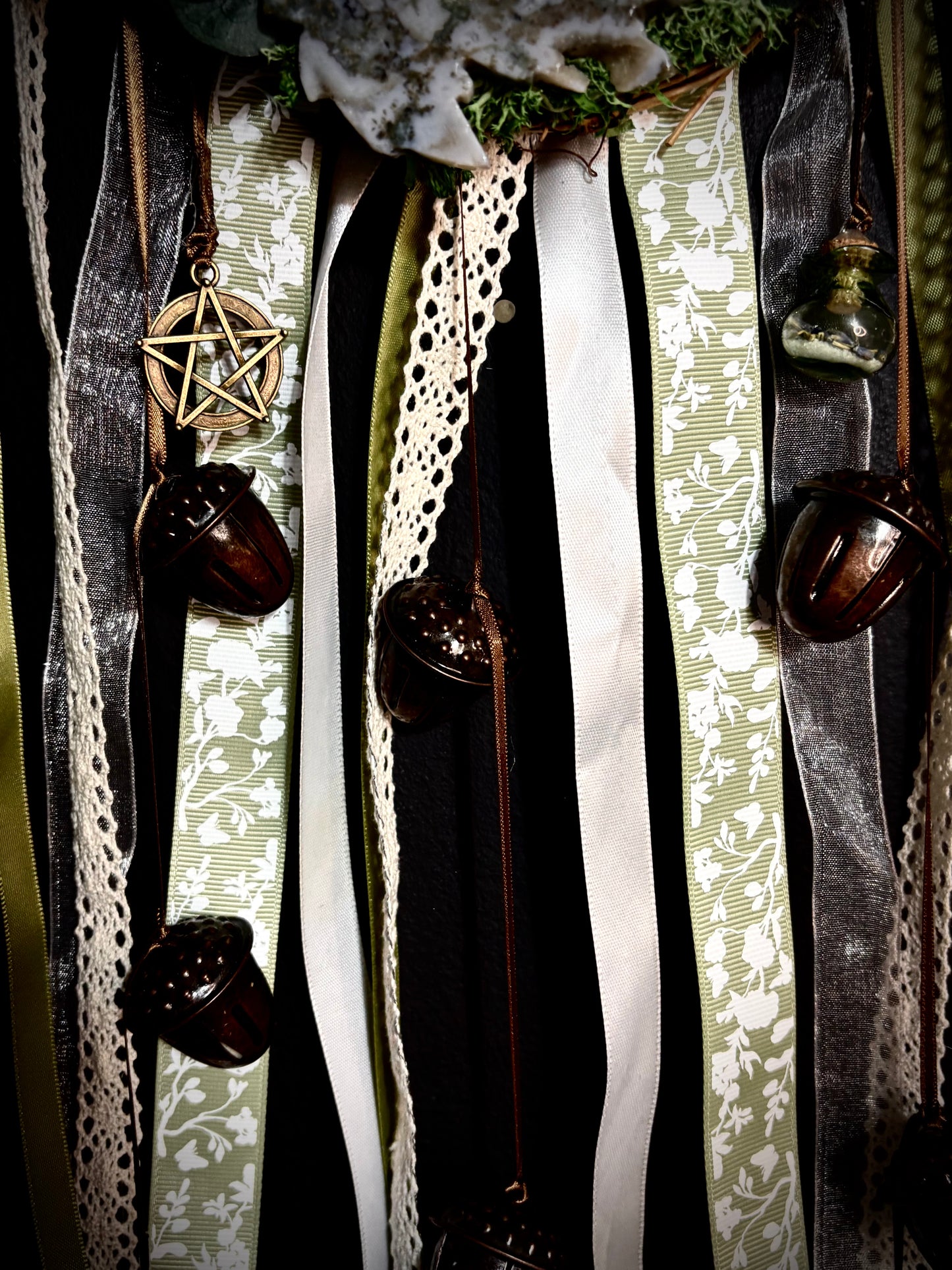 The Grove Keeper Witch Bell wreath
