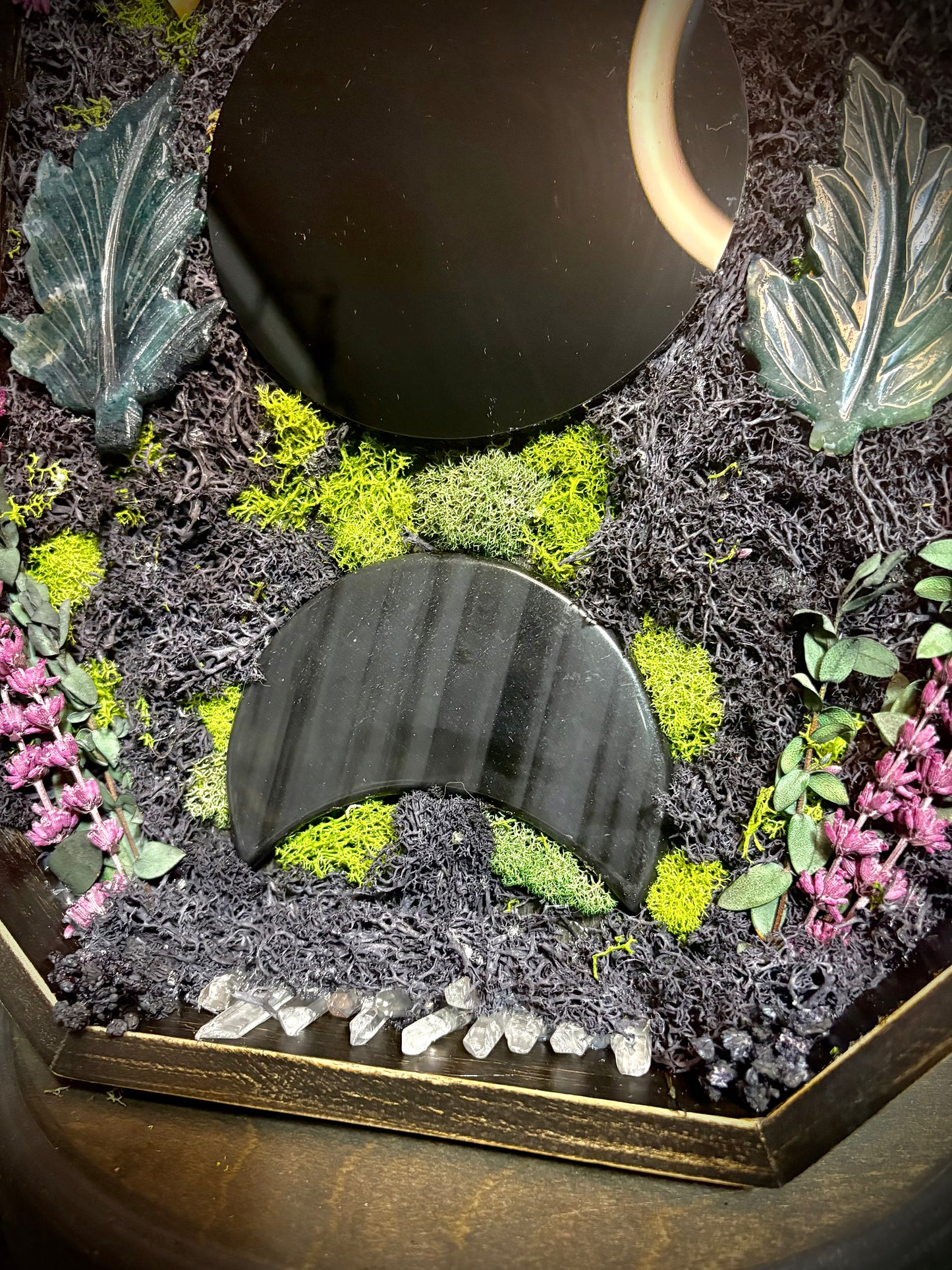 The Veiled Grove Scrying Mirror