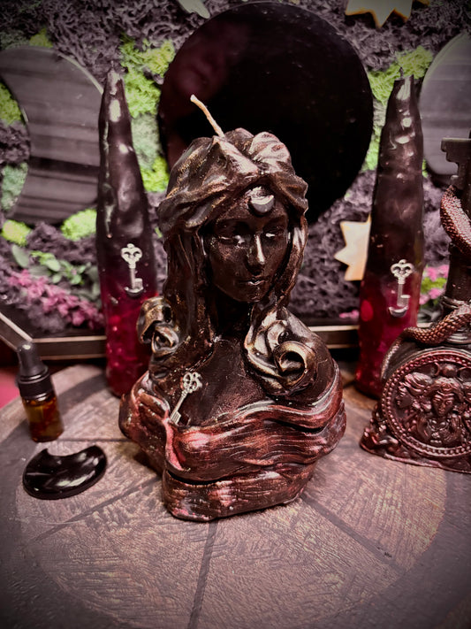 Hekate Devotional Candle Bundle Keeper of Keys Set
