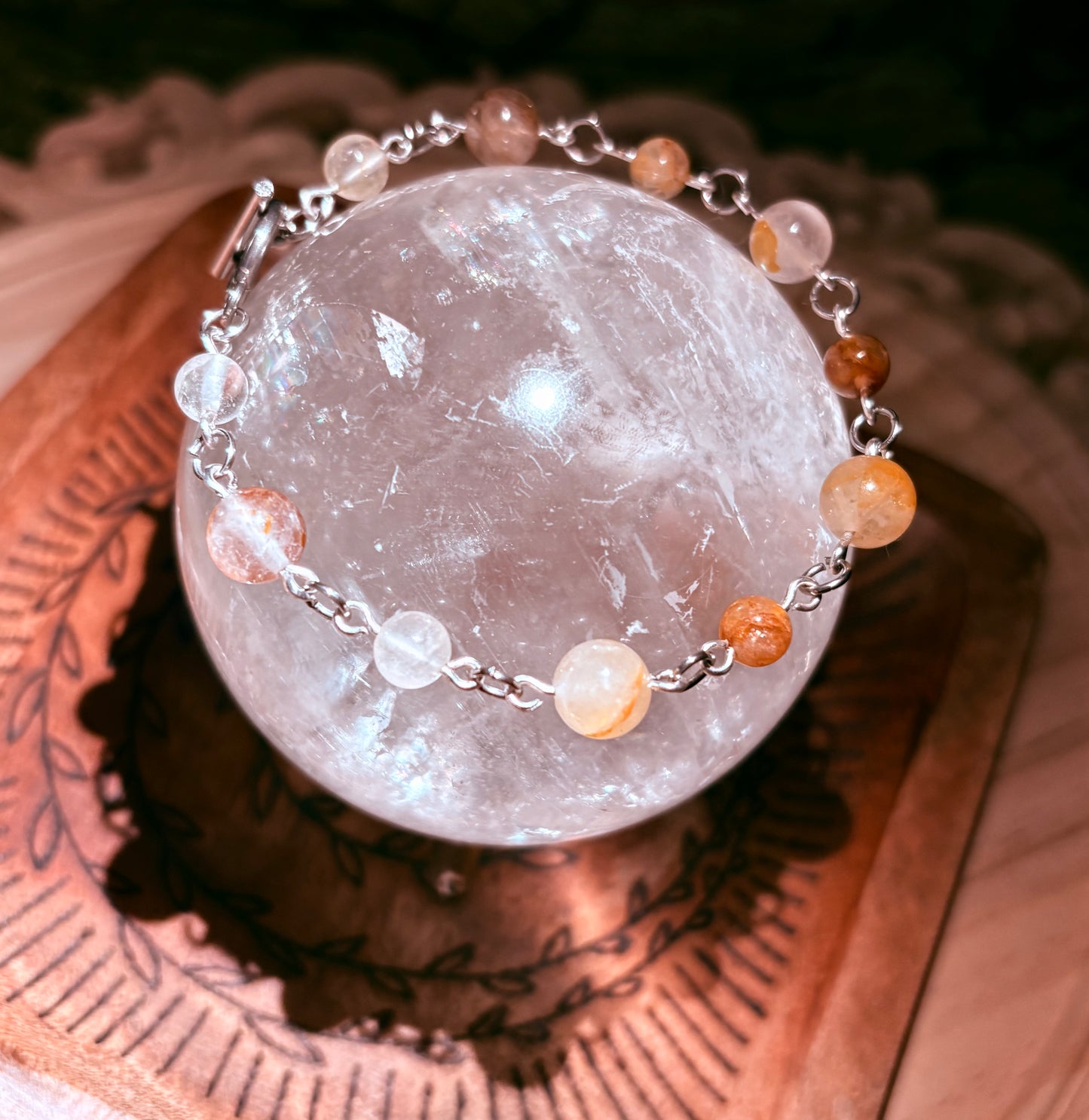 Golden Healer Quartz Bracelet