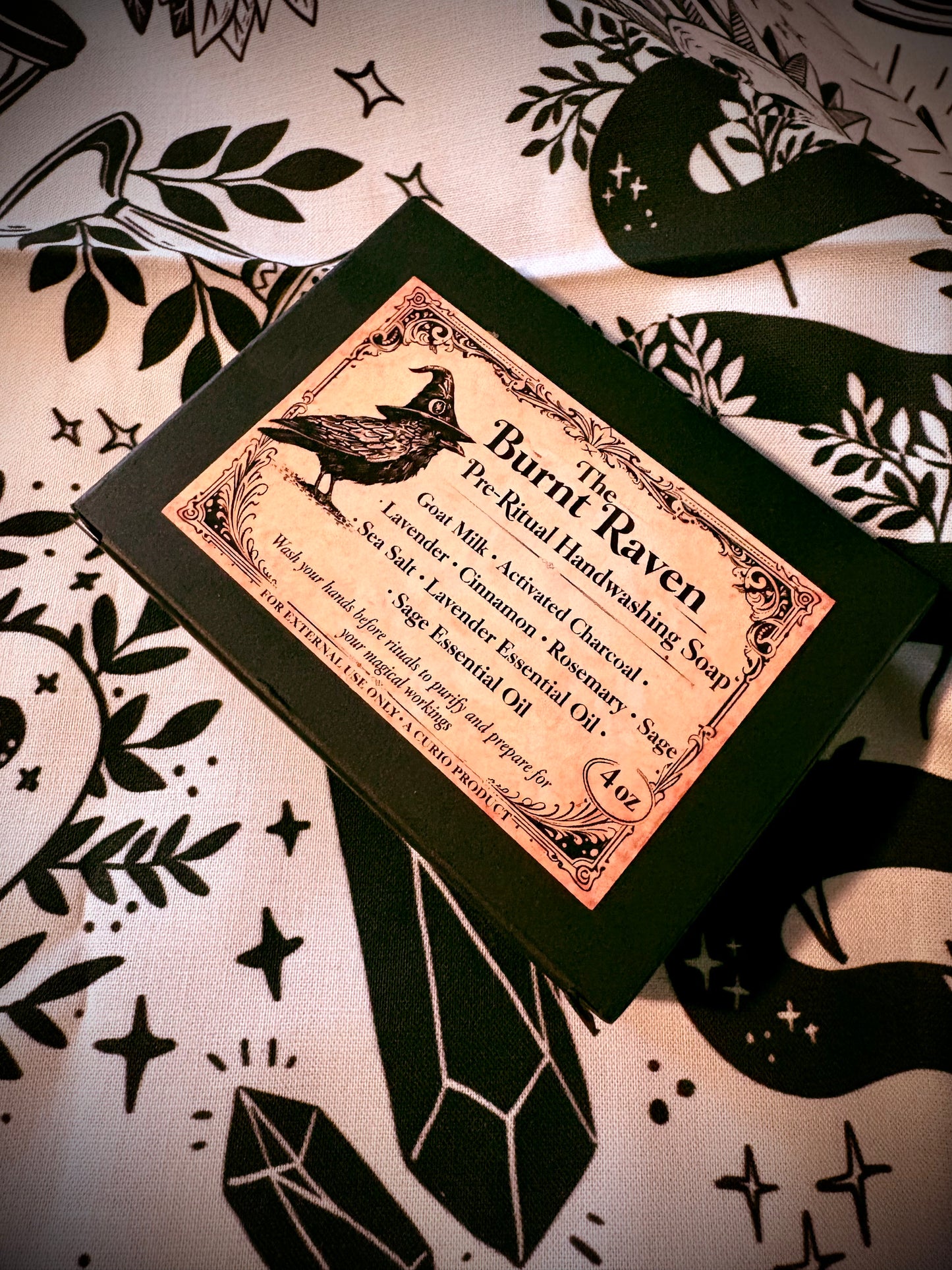 The Burnt Raven — Pre-Ritual Handwashing Soap (4 oz)