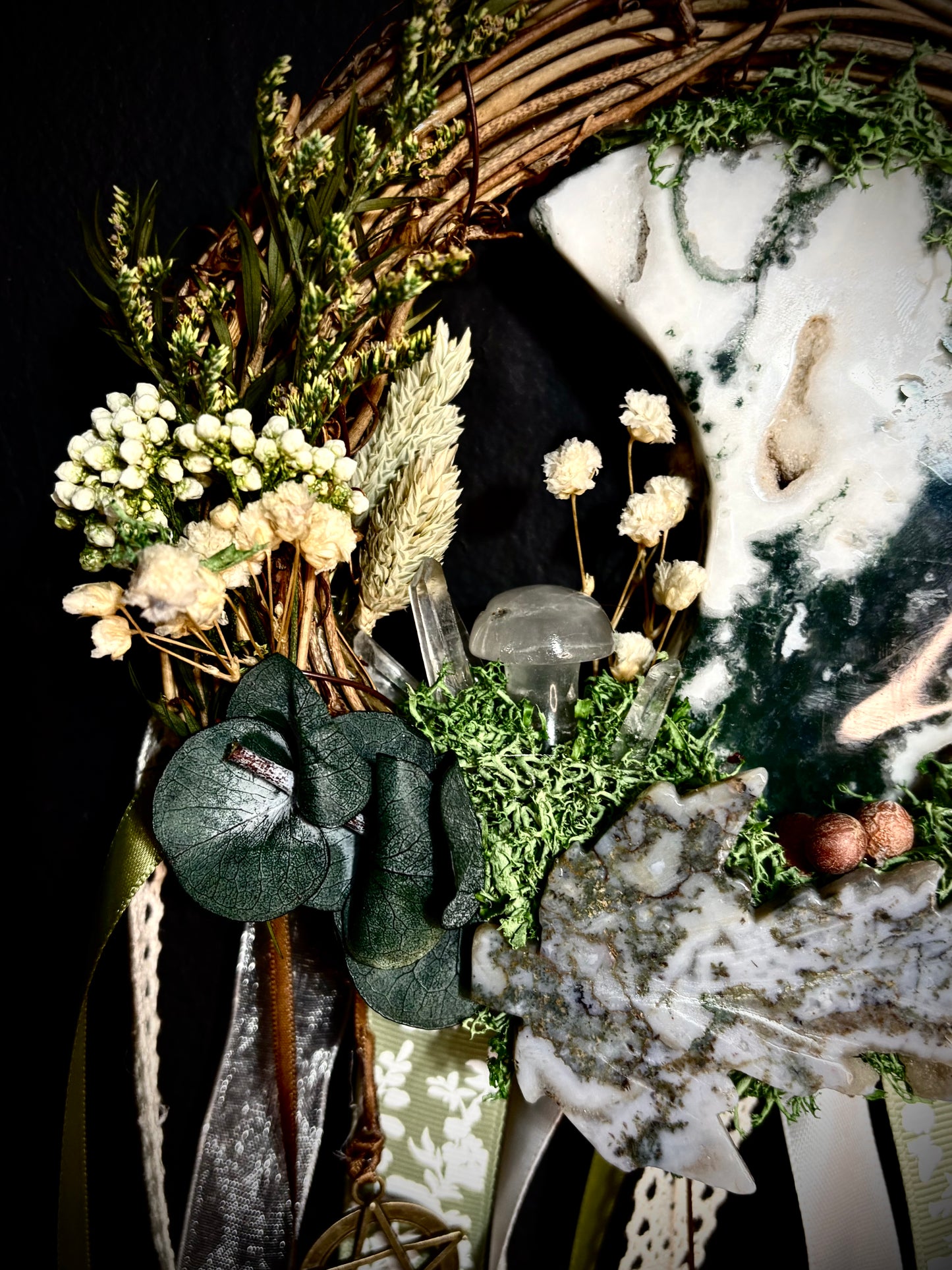 The Grove Keeper Witch Bell wreath