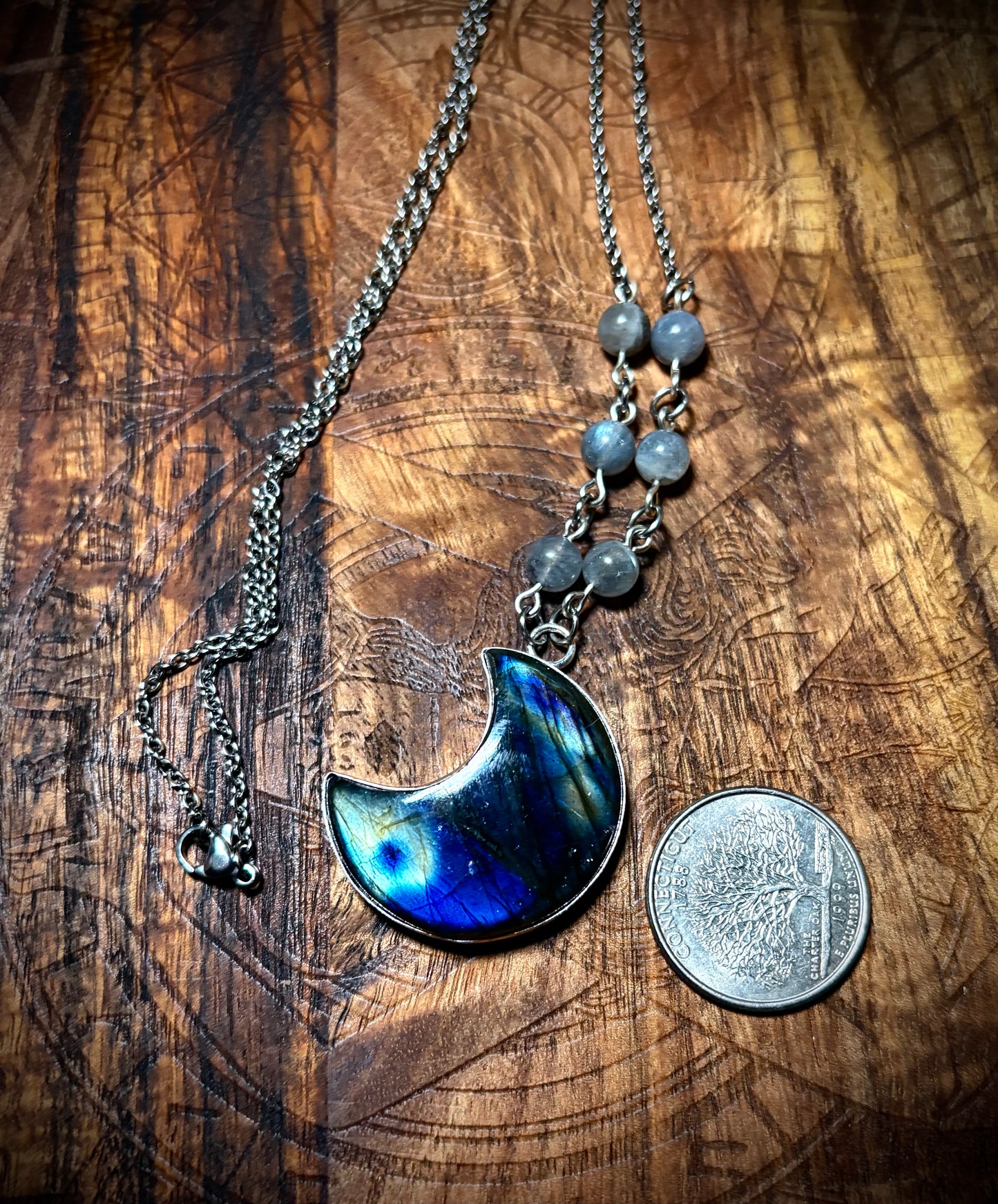 Blue Moon Labradorite Necklace