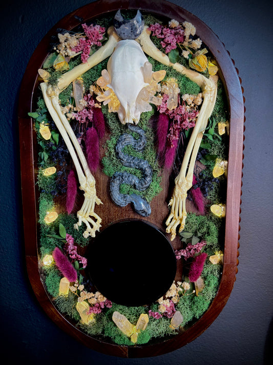 Familiars rest scrying mirror