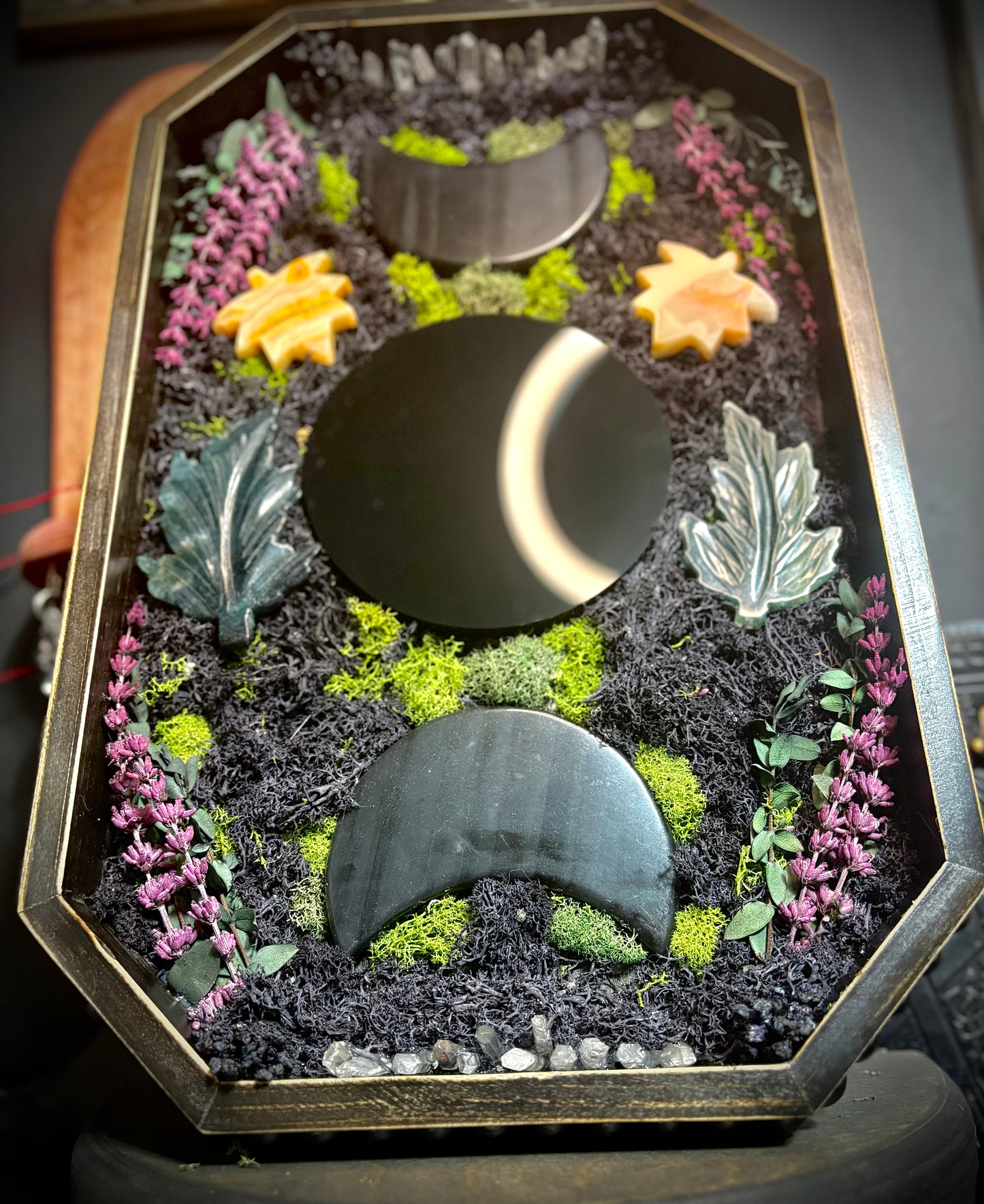 The Veiled Grove Scrying Mirror