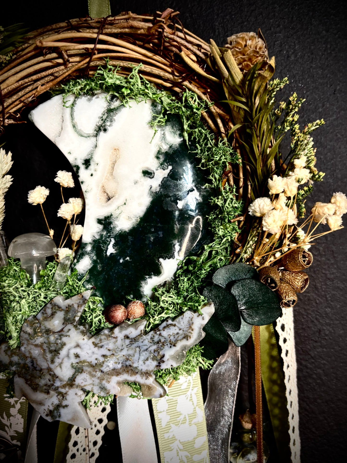 The Grove Keeper Witch Bell wreath