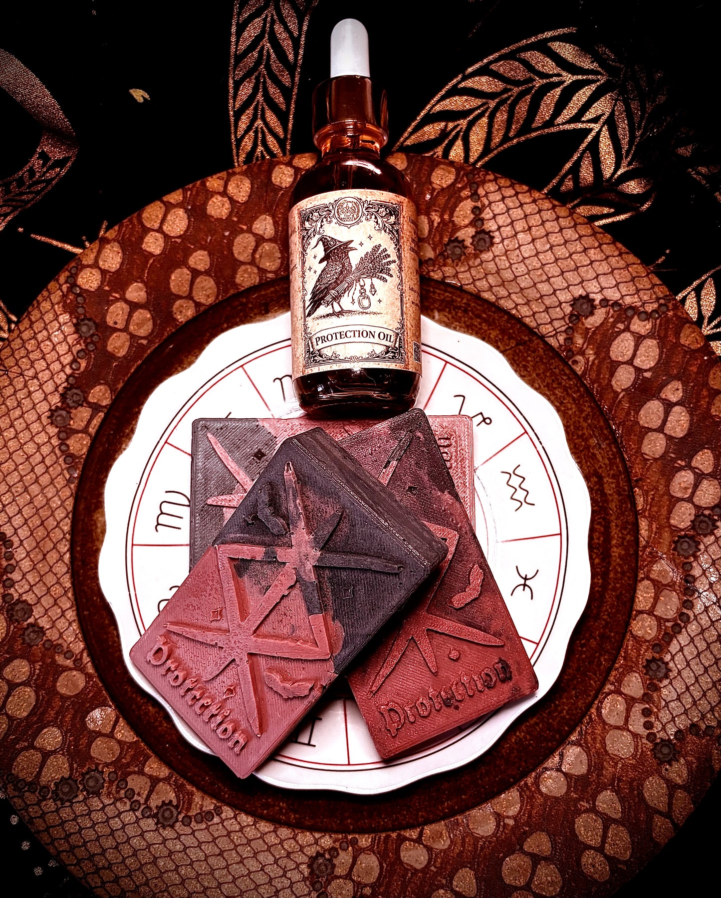 The Burnt Raven Protection Soap