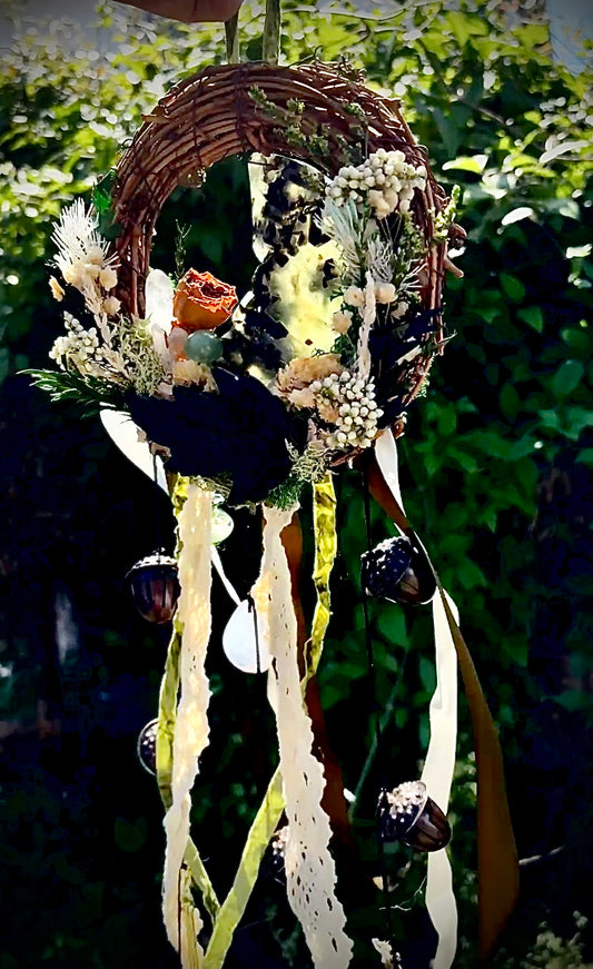 Green Hollow Witch Bell Wreath
