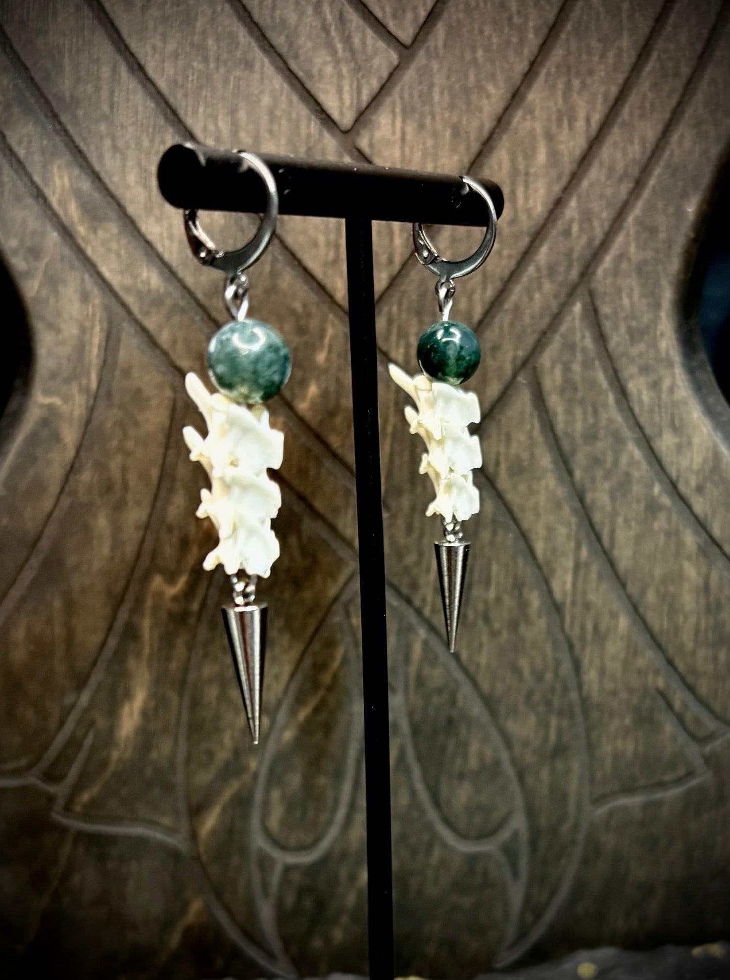 Mosswood Rattler Earrings