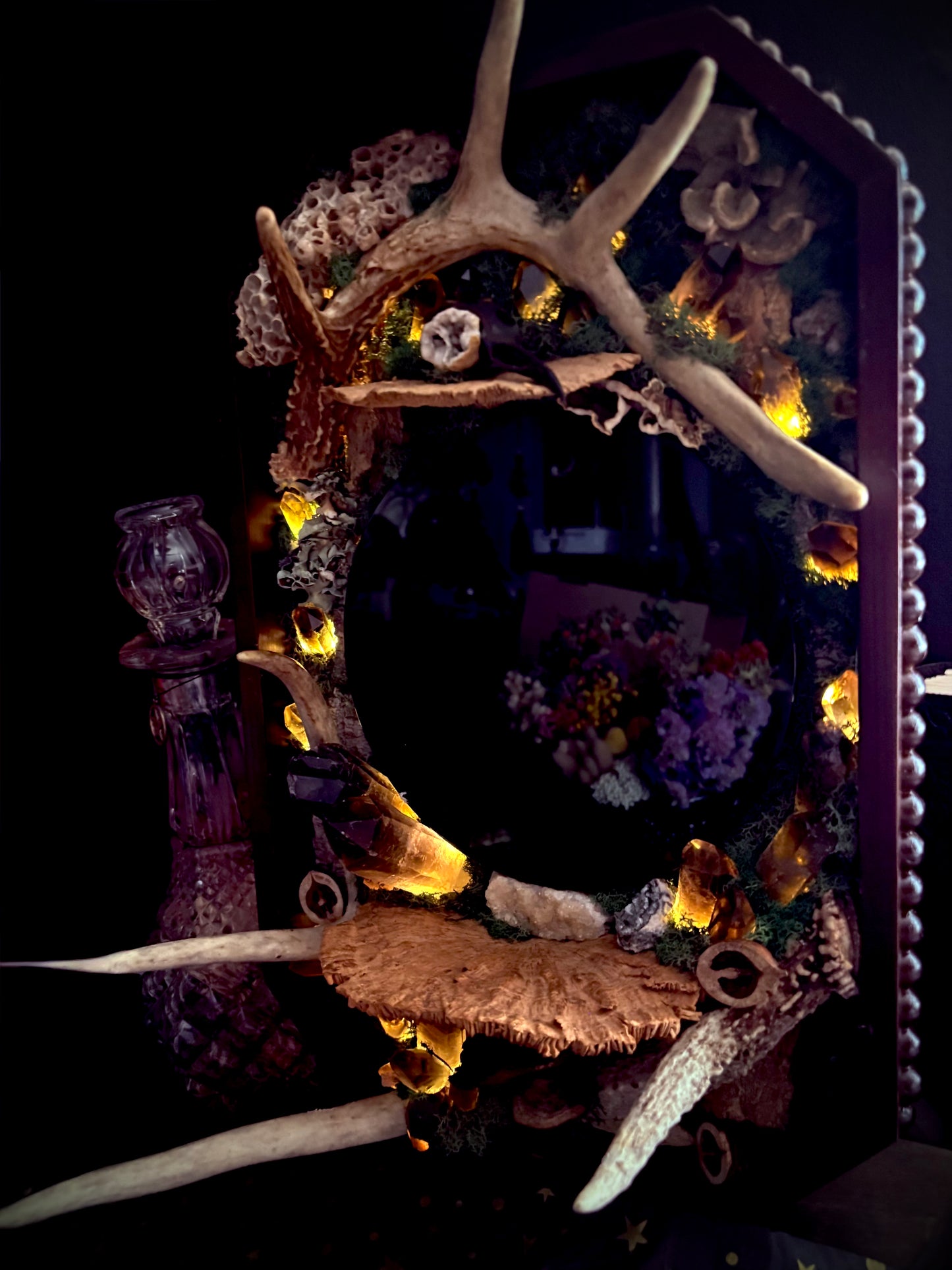 The forest remains scrying mirror
