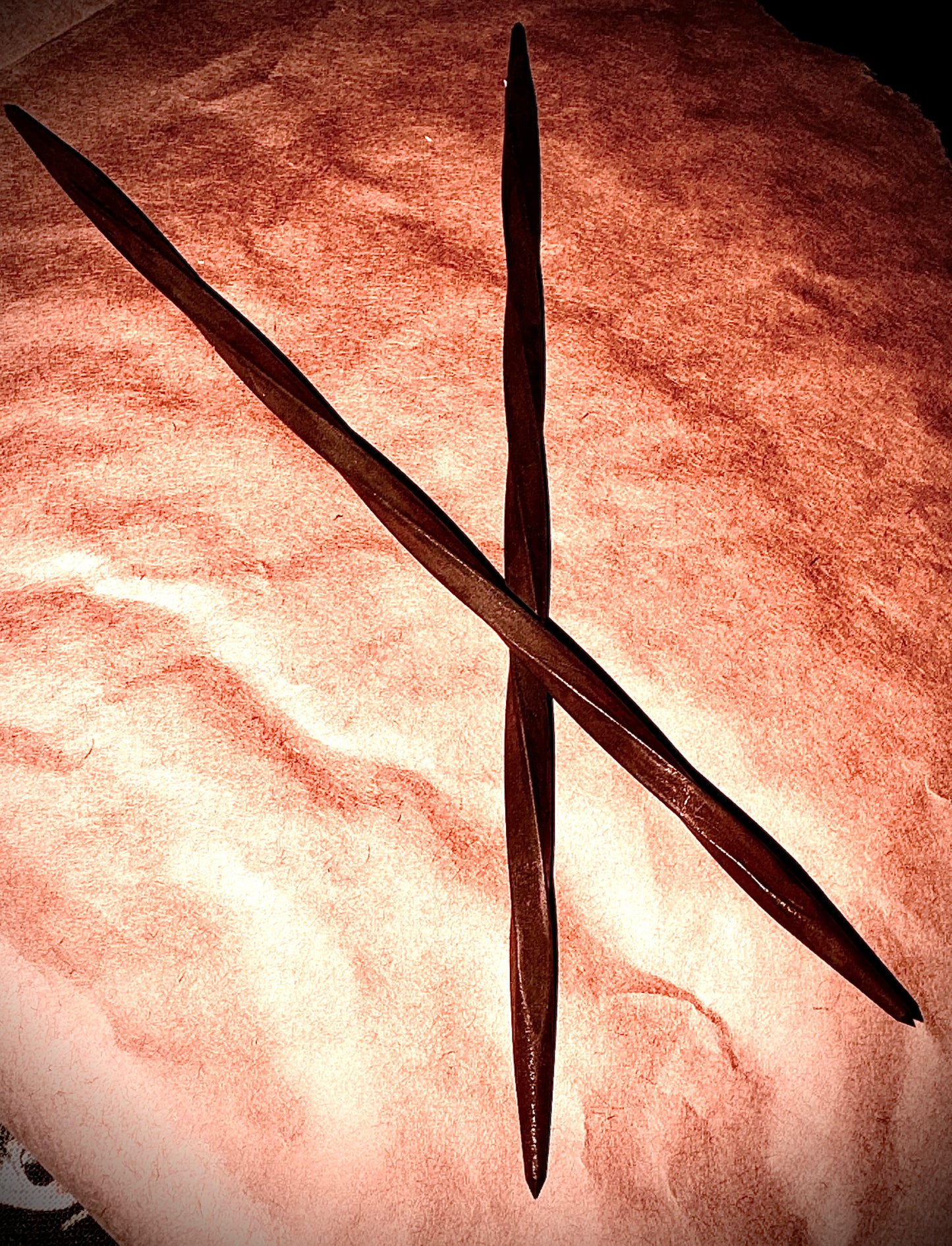 Twisted Steel Candle Scribes