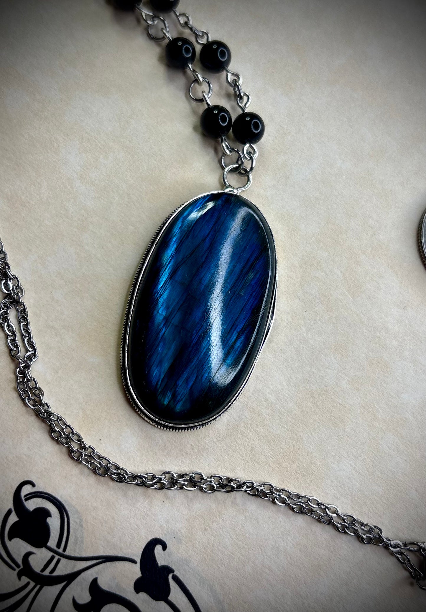 Blue Labradorite Necklace
