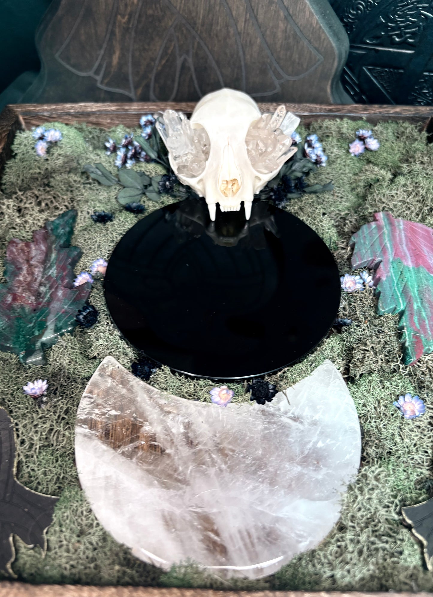 Whispering Woods Scrying Mirror