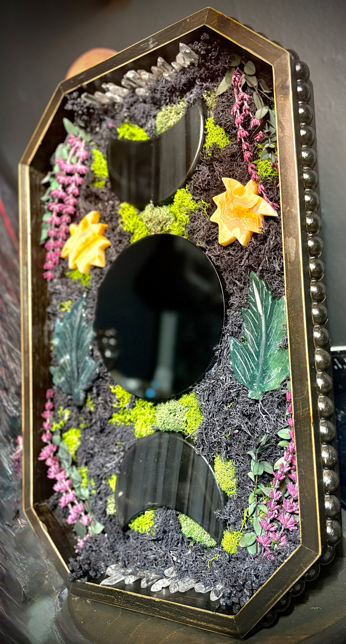 The Veiled Grove Scrying Mirror