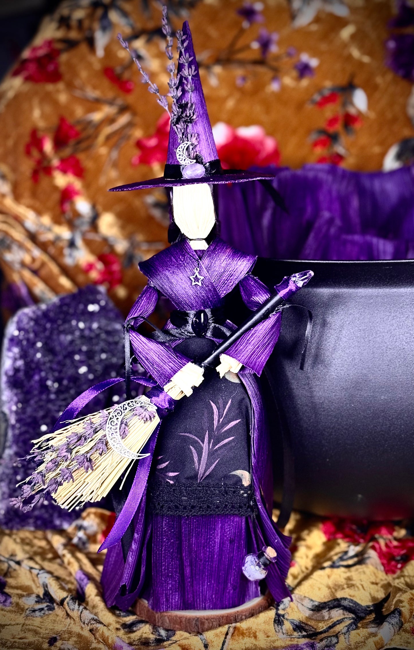 Belladonna Cornhusk Witch – Made to Order