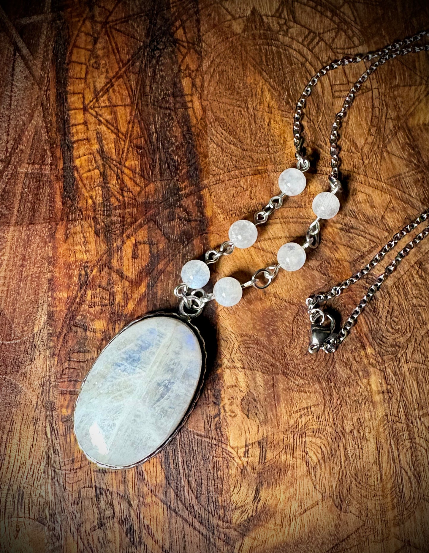 Dragon’s Eye Moonstone Necklace