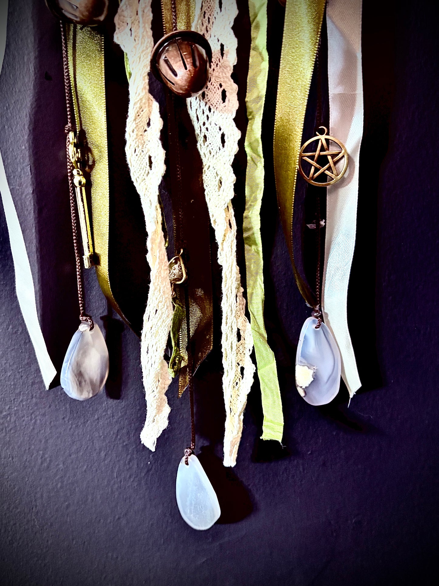 Green Hollow Witch Bell Wreath