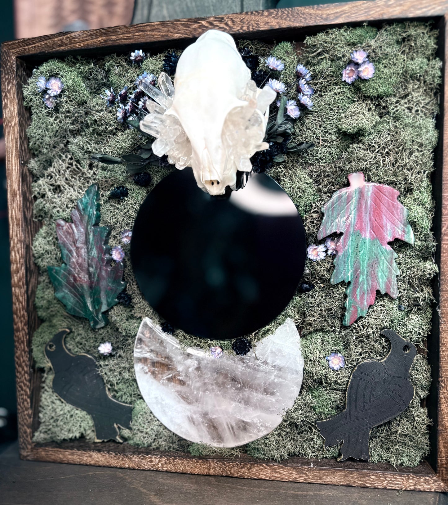 Whispering Woods Scrying Mirror