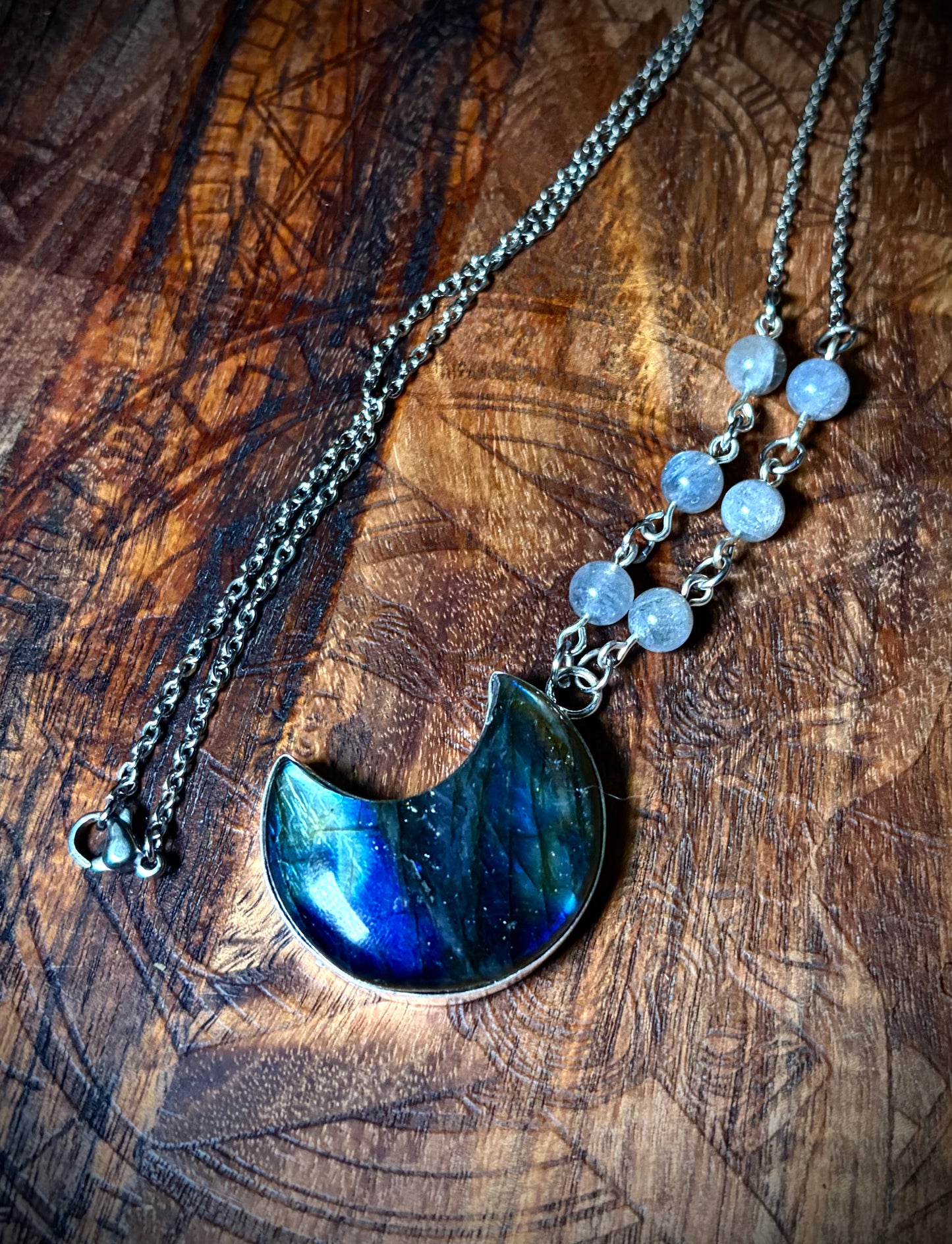 Blue Moon Labradorite Necklace