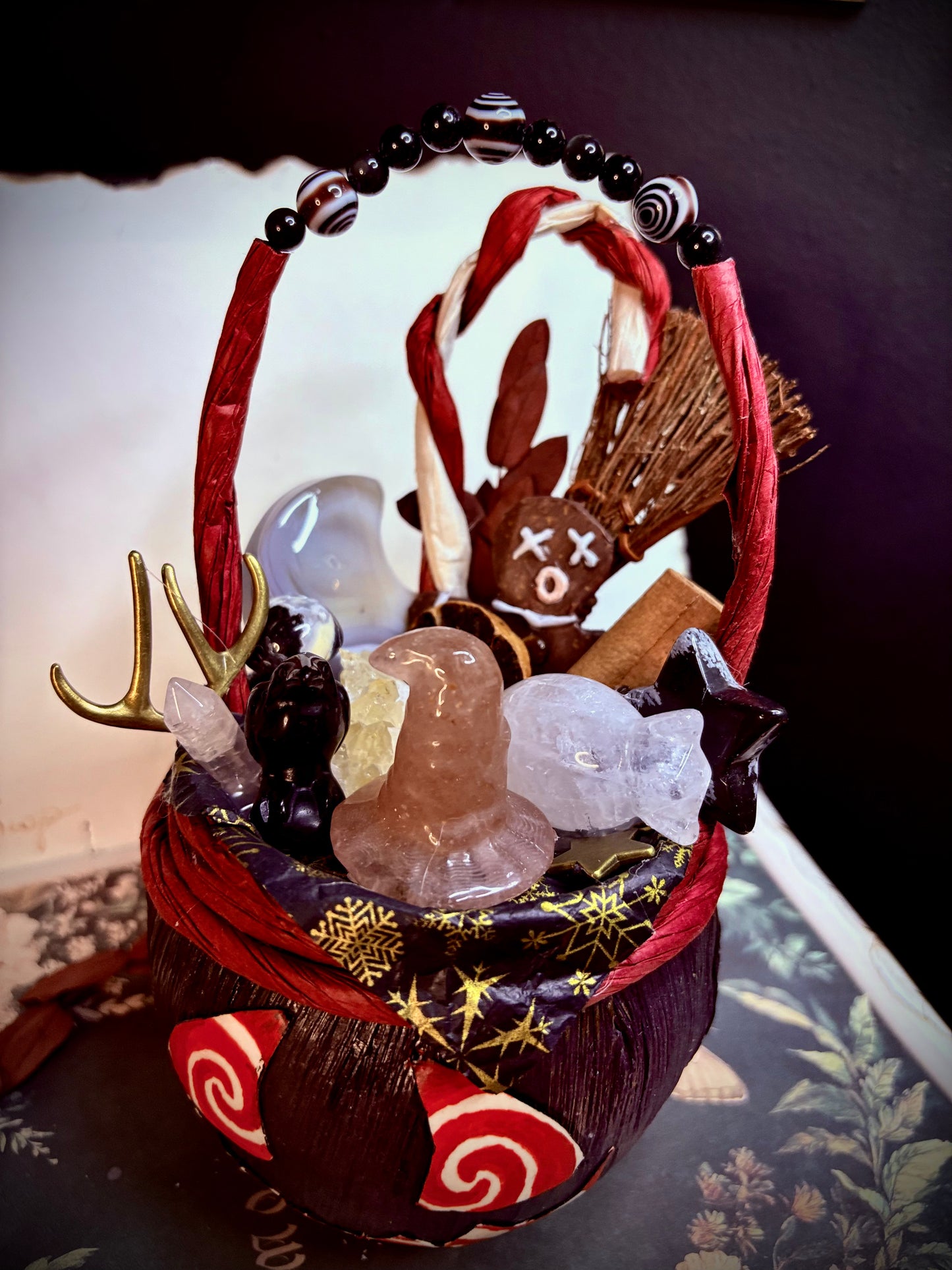 Cursed Peppermint Jack o’ Gems — 1/1 Yule Edition