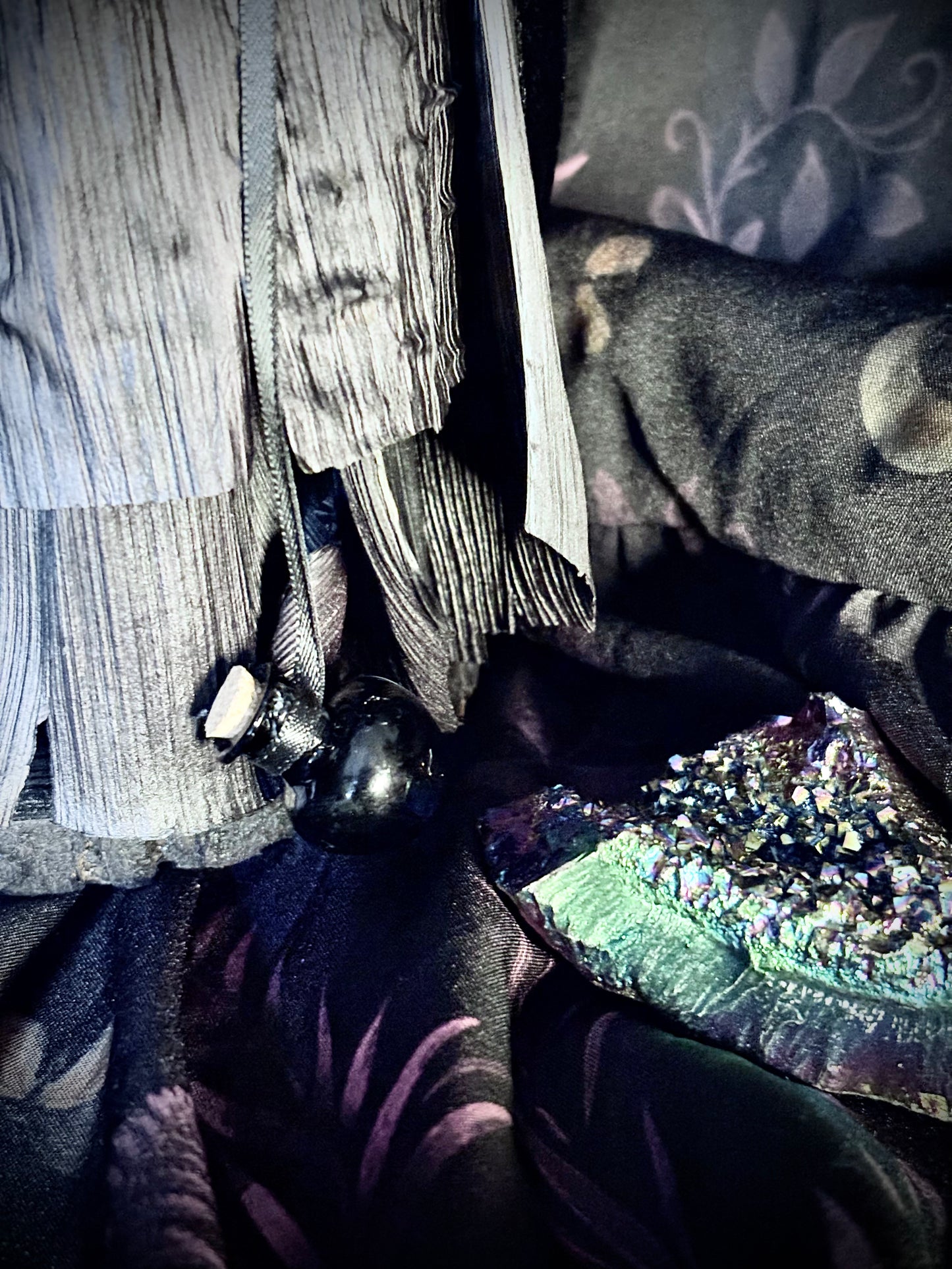 Pitch & Pentacle — Corn Husk Witch (All Black Edition)