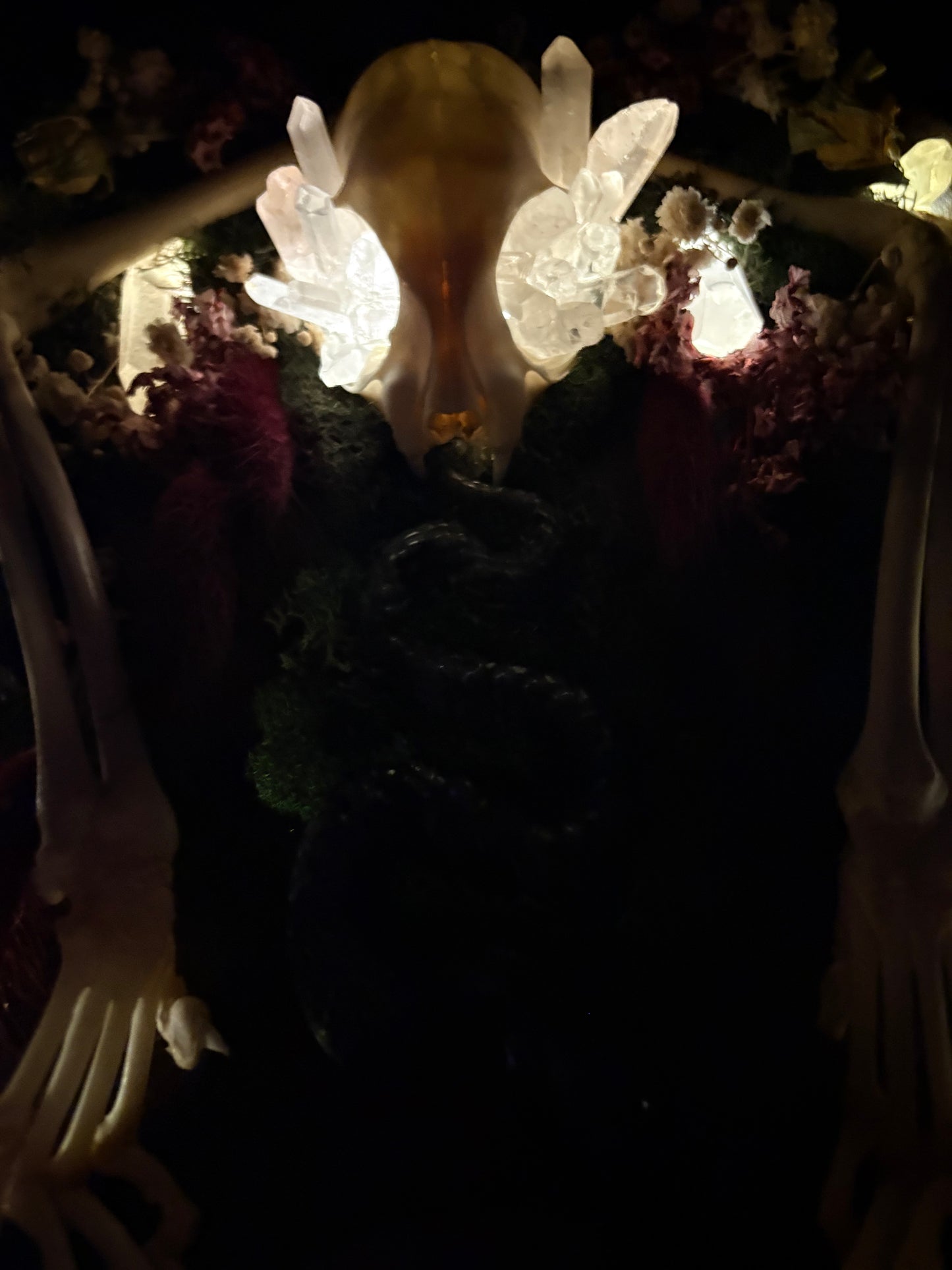 Familiars rest scrying mirror