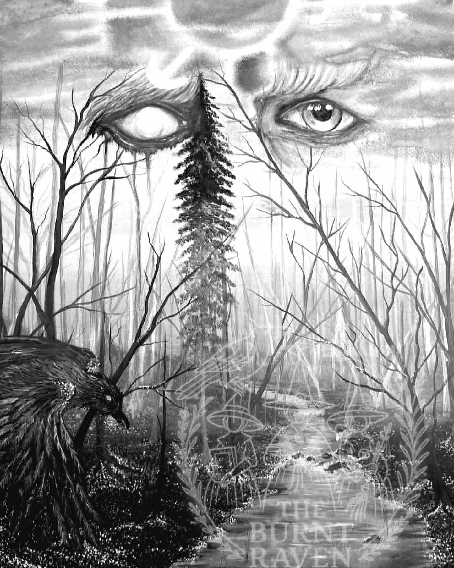 The All-Father’s Gaze – Pre-Order 8.5” x 11” Matte Art Print